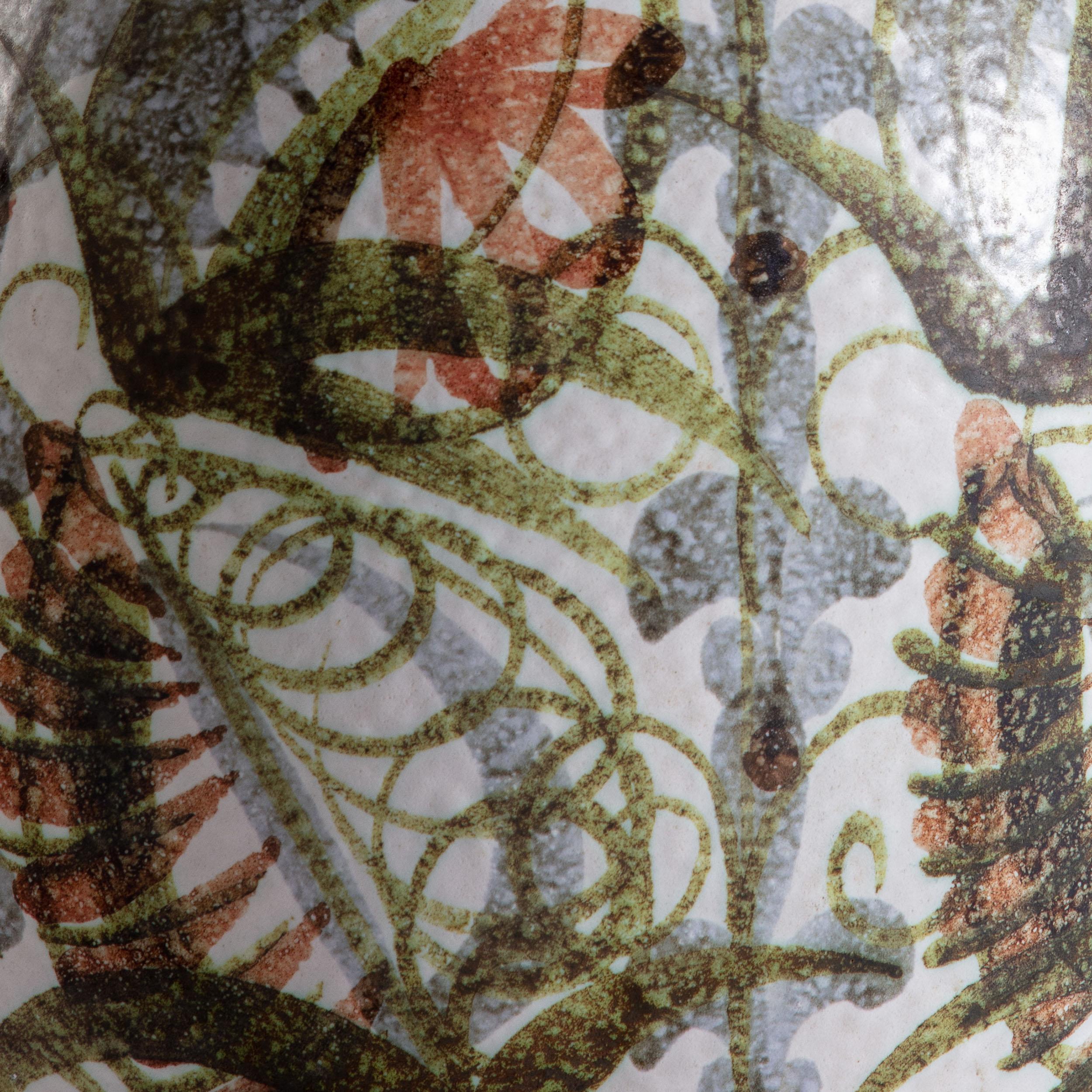 Bloomsbury Style Art Pottery Vase as a Table Lamp In Good Condition In London, GB