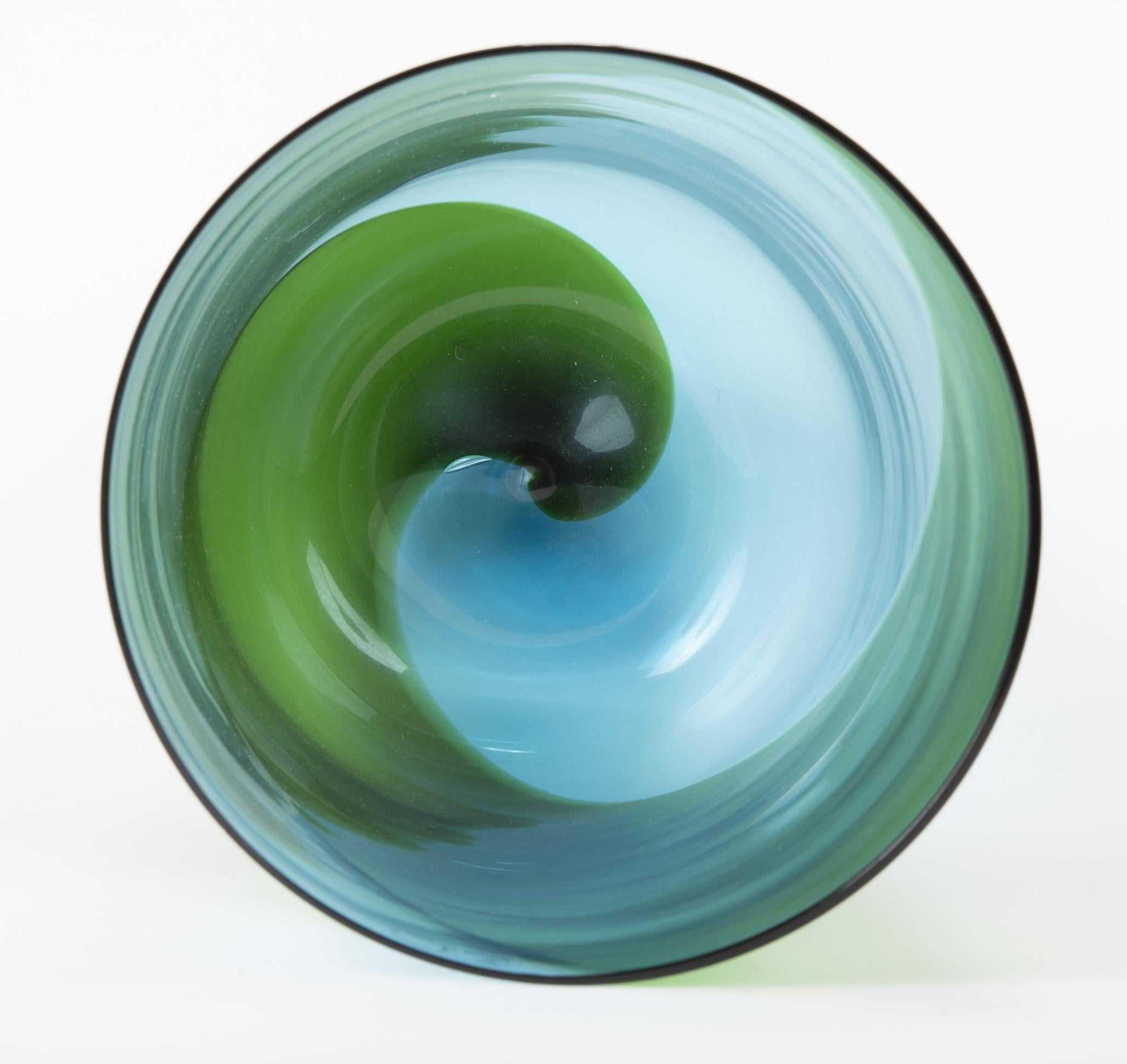 Blown Glass Coreani Vase Designed by Tapio Wirkkala for Venini For Sale 1