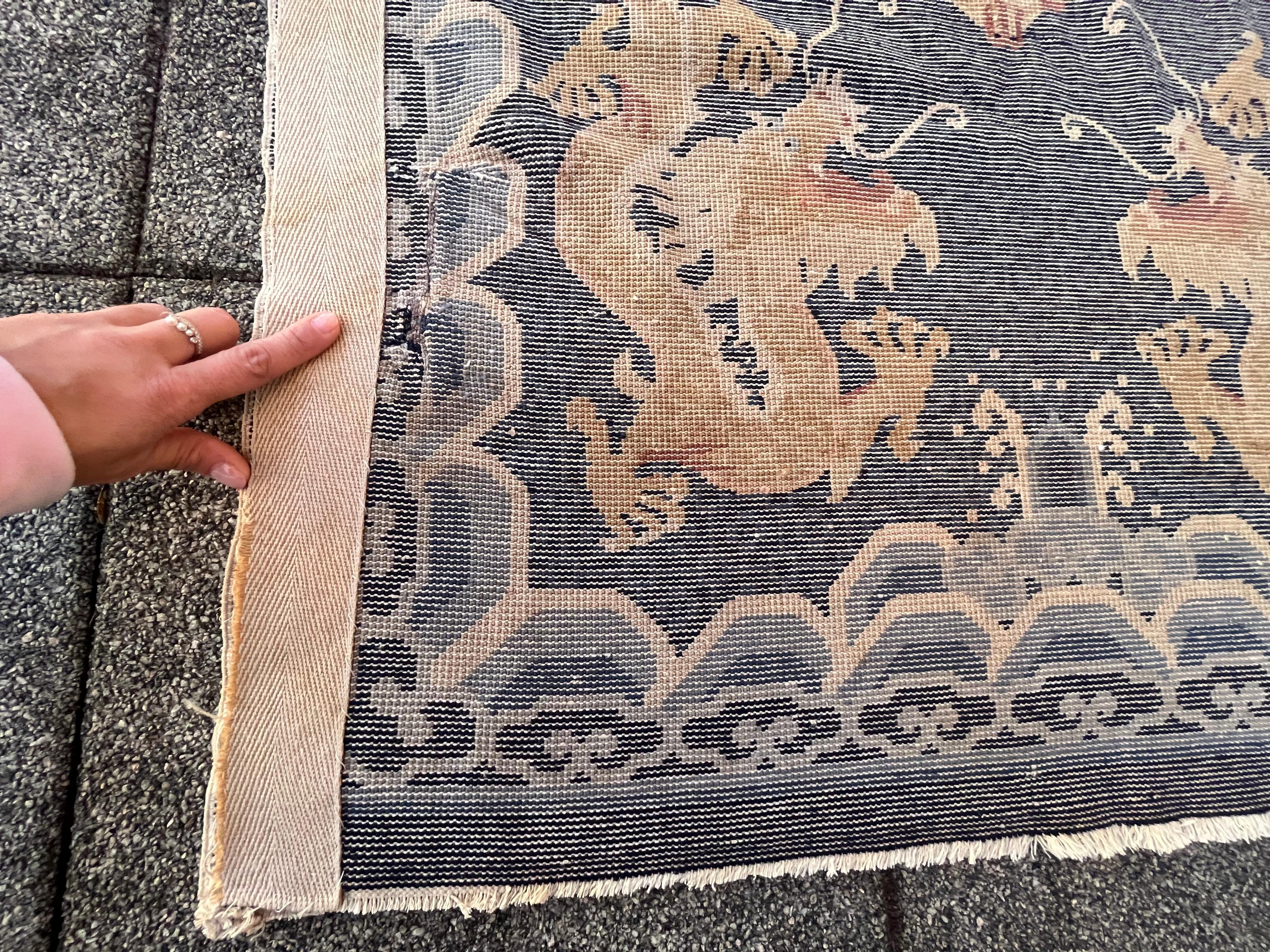 A Blue Ground Wool Carpet, China For Sale 3