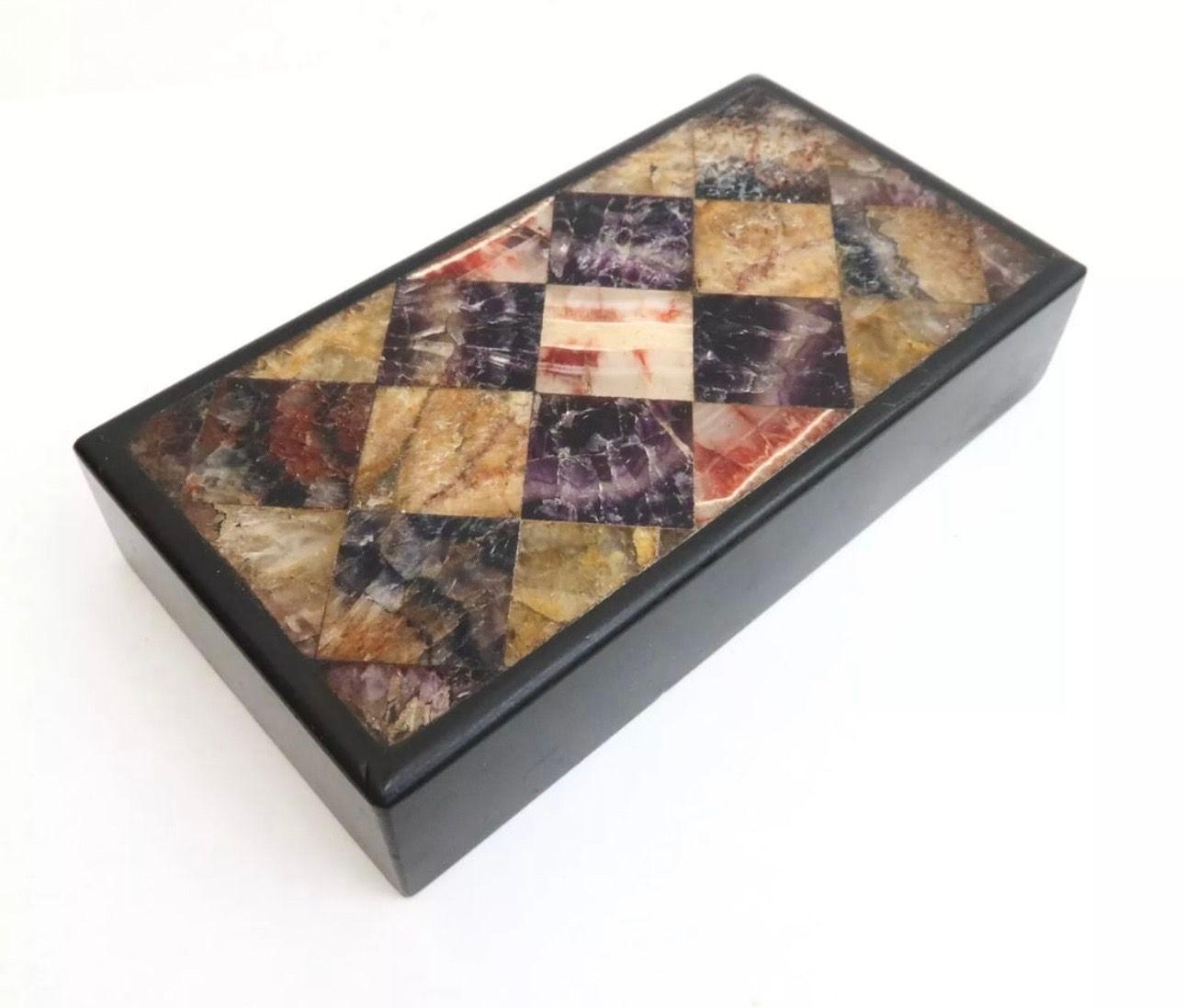 Blue John Briefbeschwerer, spätes 19. Jahrhundert (Britisch) im Angebot