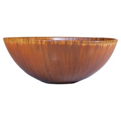 A Blue Vintage Ceramic Bowl - Gunnar Nylund - Rörstrand Sweden 1950s