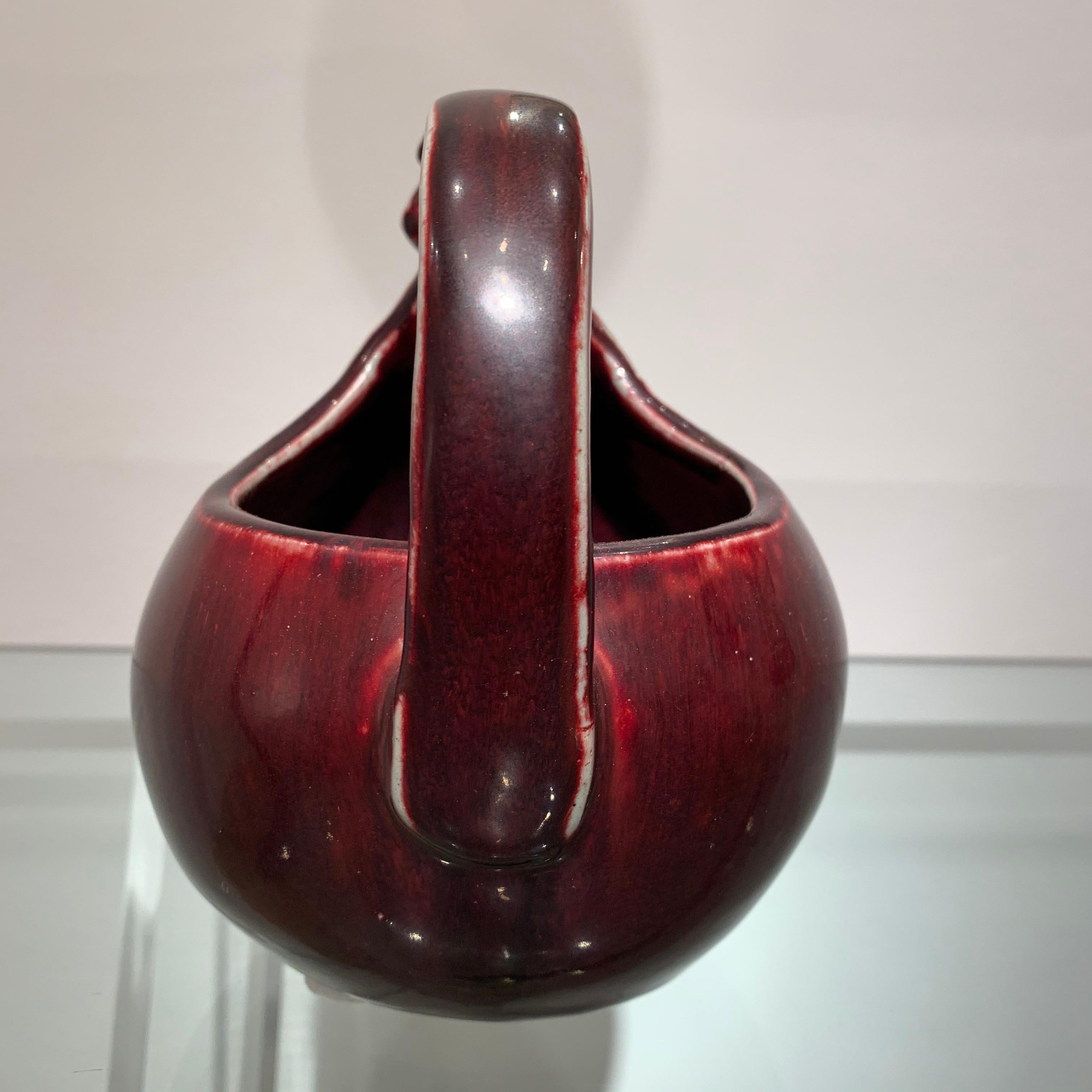 Early 20th Century Bode Willumsen Red Glaze Stoneware, 1920s-1930s