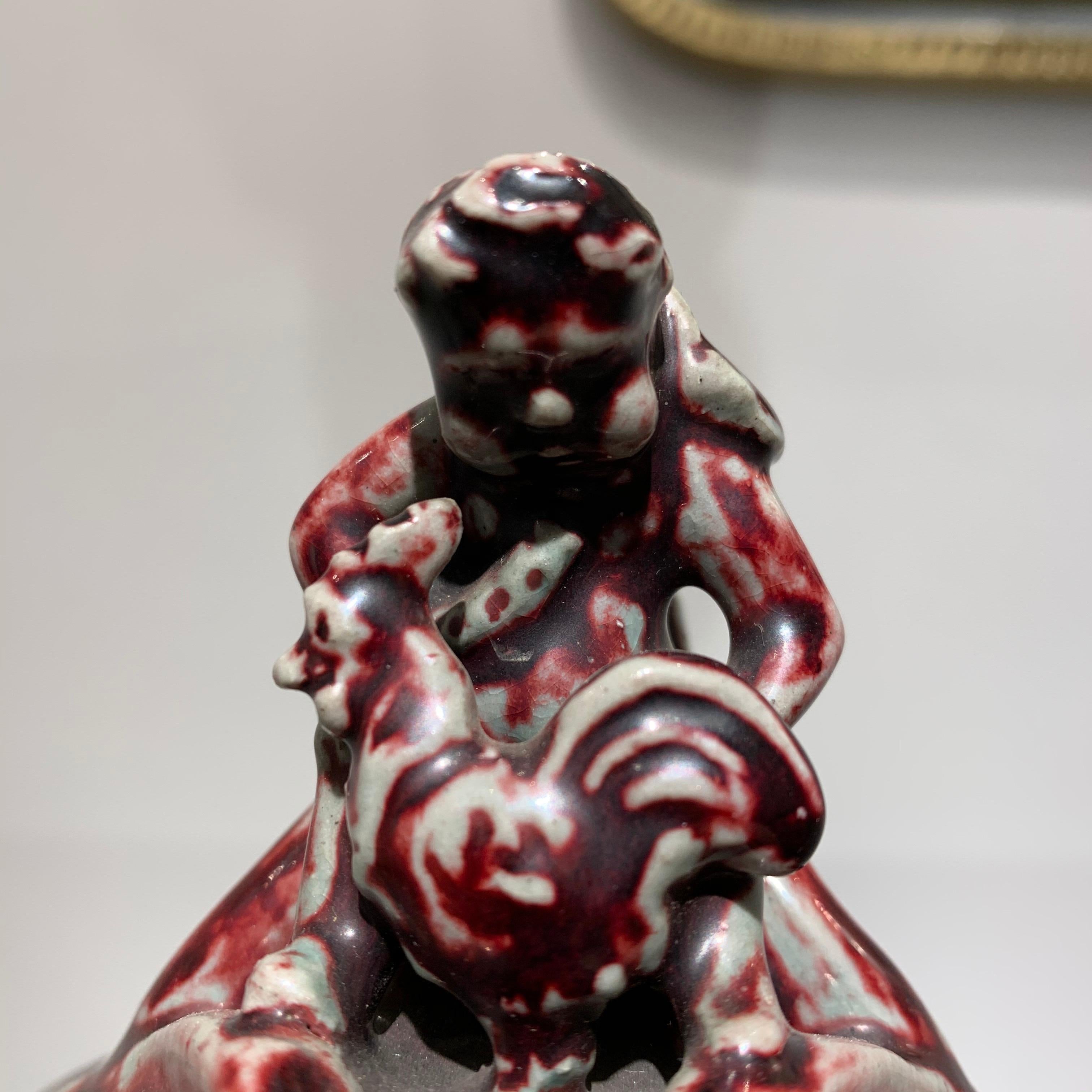 Bode Willumsen Red Glaze Stoneware, 1920s-1930s 2
