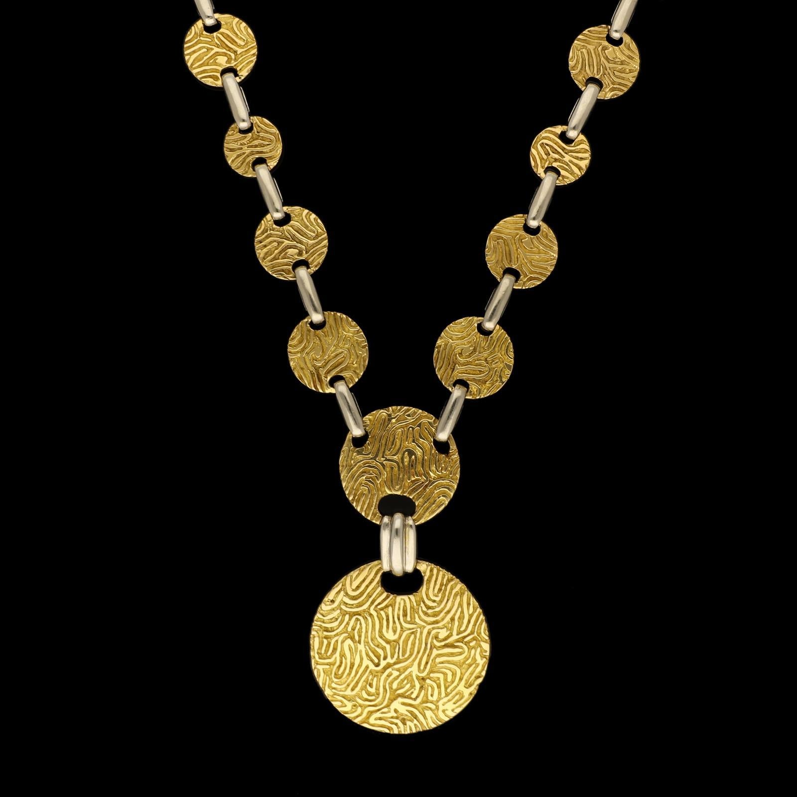 bold gold necklace