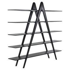 A-BOOK Solid Oak Bookshelf, Designed by Fabio Di Bartolomei for Riva1920