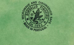 A Bordallo Pinheiro Extensive Vine Green Dinner Service, 45 Pieces.