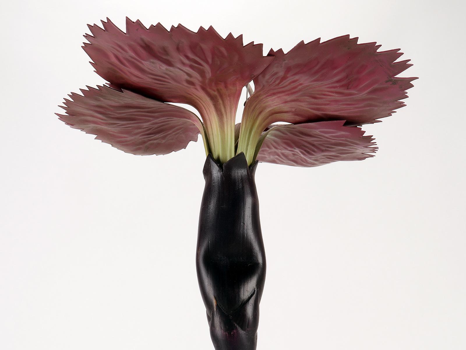 Ein botanisches Modell einer Carnation-Blume, Paravia, Italien 1940.  (20. Jahrhundert) im Angebot