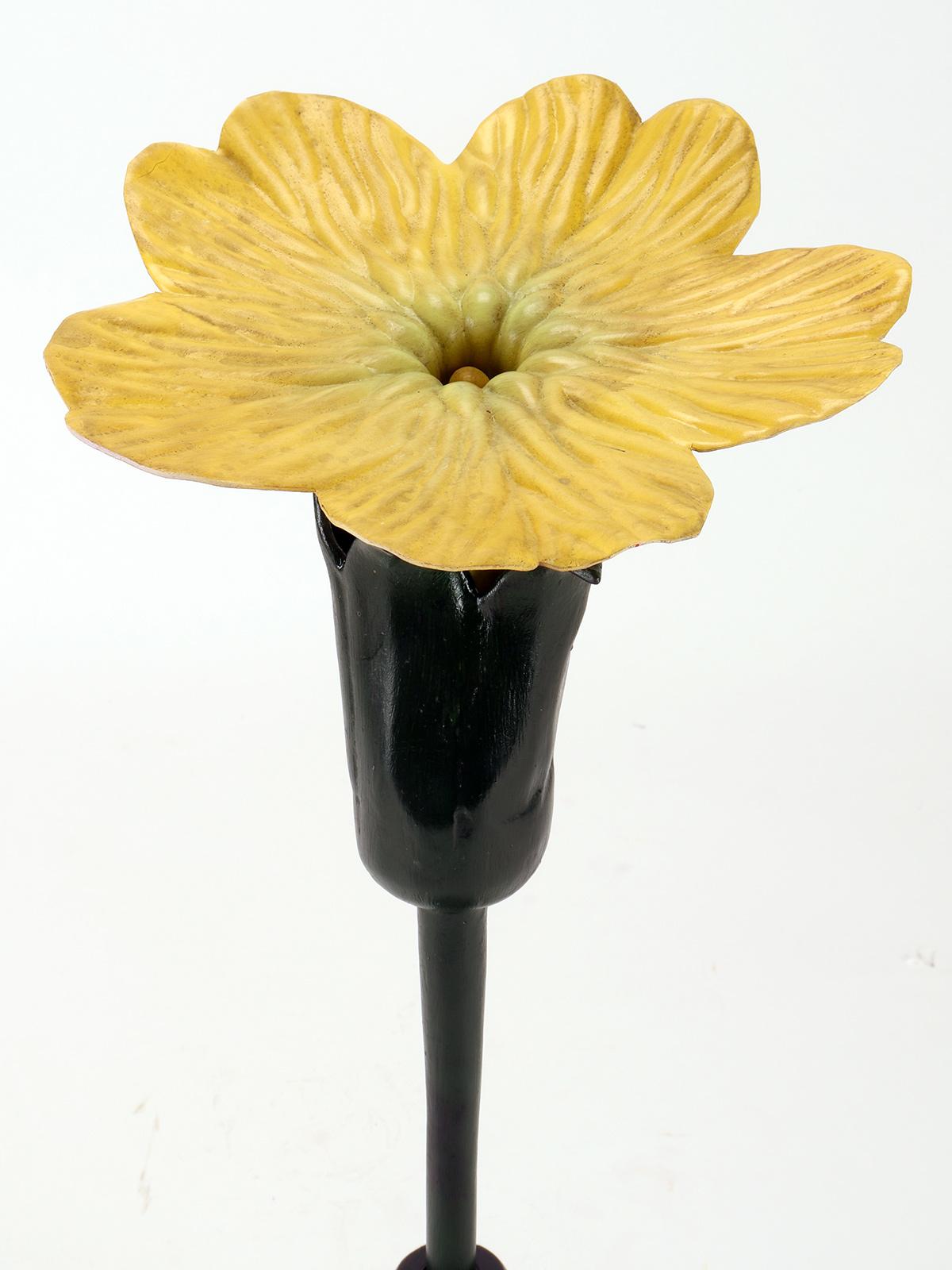 Italian Botanic Modelof a Primrose Flower, Paravia, Italy, 1940 For Sale