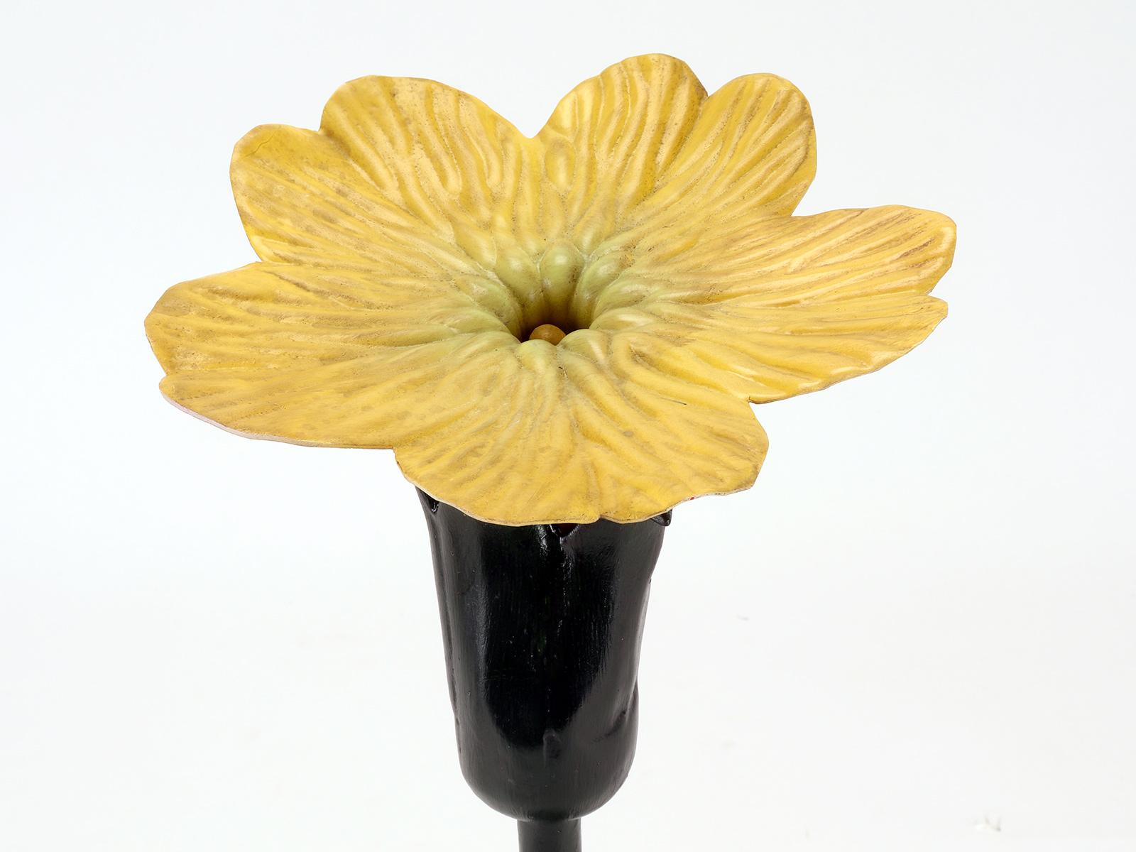 Botanic Modelof a Primrose Flower, Paravia, Italy, 1940 In Good Condition For Sale In Milan, IT