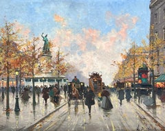 "Un boulevard a Parigi" di Henri Alexis Schaeffer