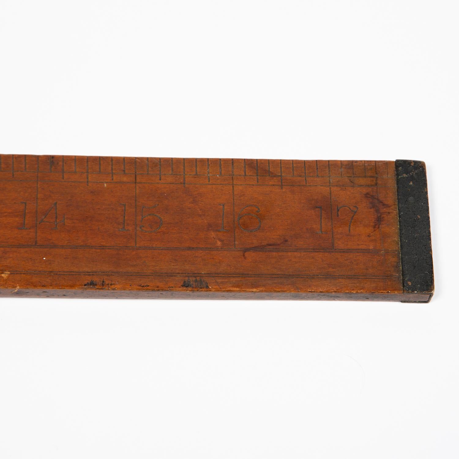 Victorian Boxwood Tailor's and Dressmaker's Square by John T Johnson of Birmingham For Sale
