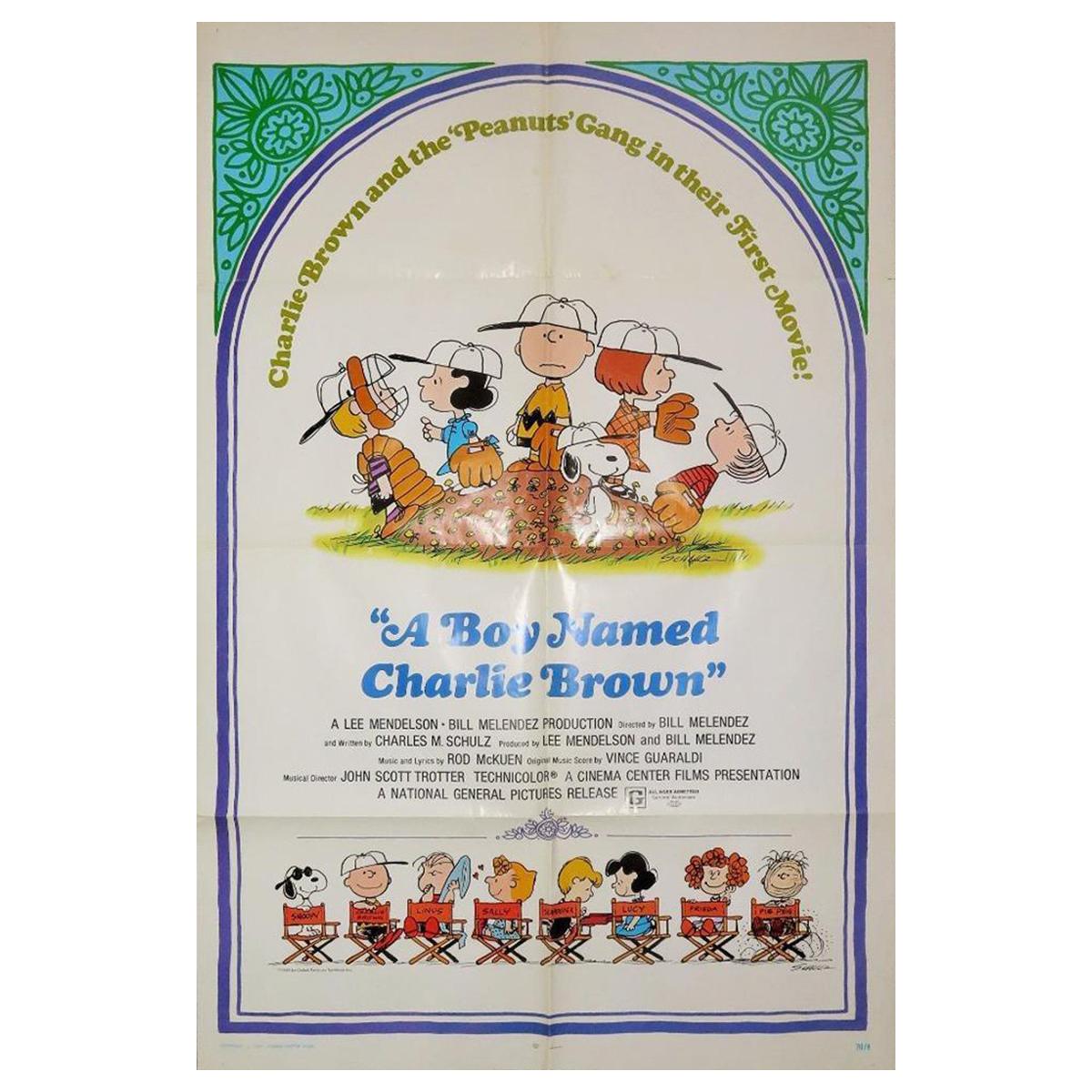 Boy Named Charlie Brown, '1969' Poster For Sale