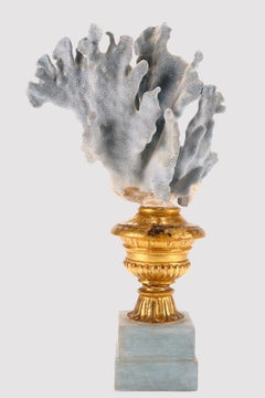 A branch of a light blue mother of pores, Italy 1880.