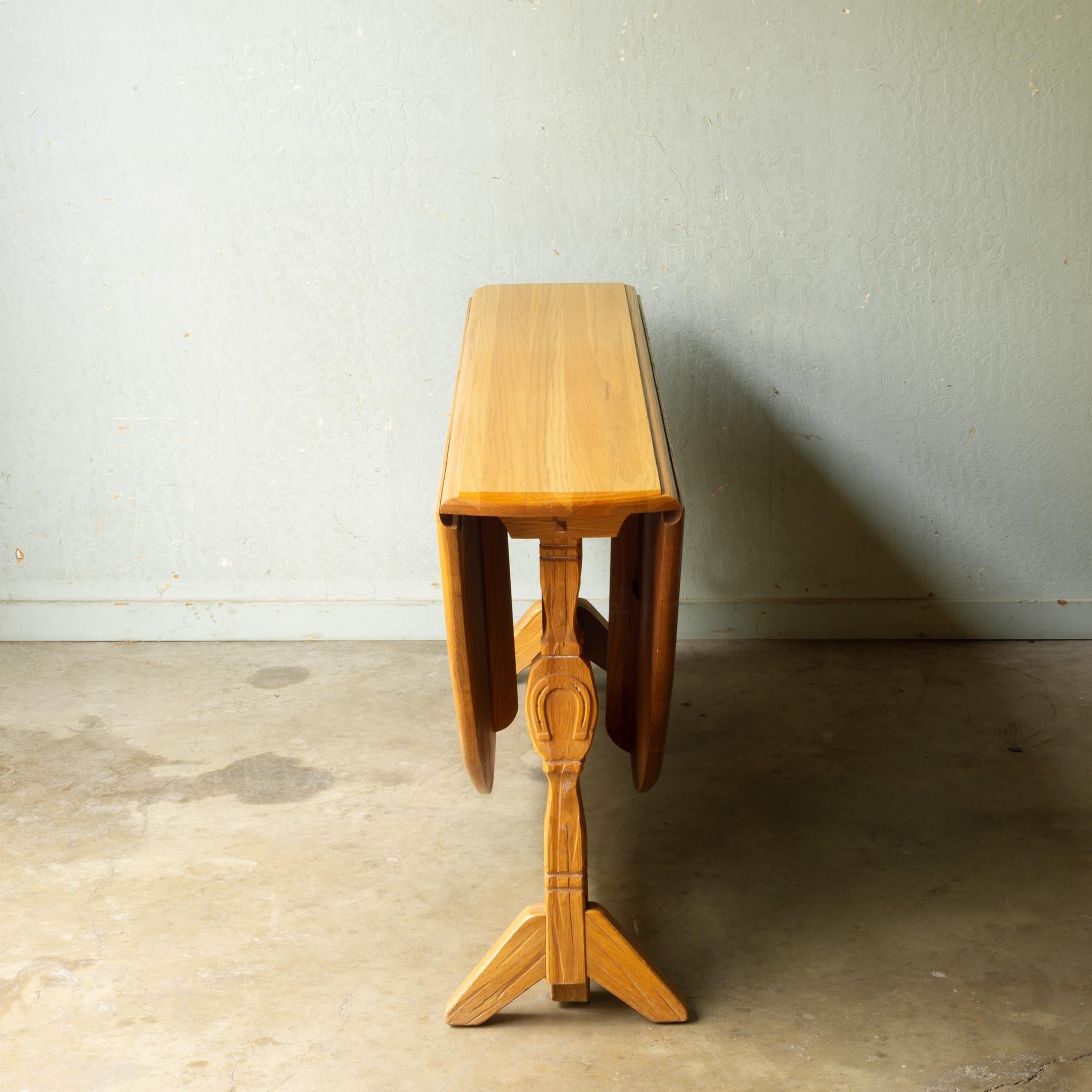 A. Brandt Drop Leaf Dining Table/Console, circa 1940 1