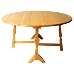 Vintage A. Brandt Drop Leaf Dining Table/Console, circa 1940