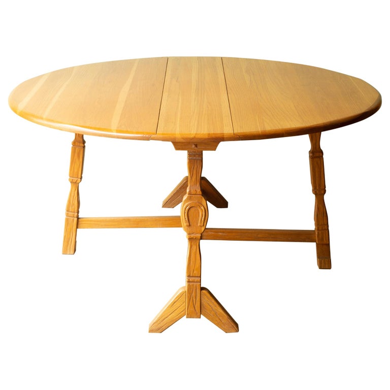 A. Brandt Drop Leaf Dining Table/Console, circa 1940 For Sale at 1stDibs