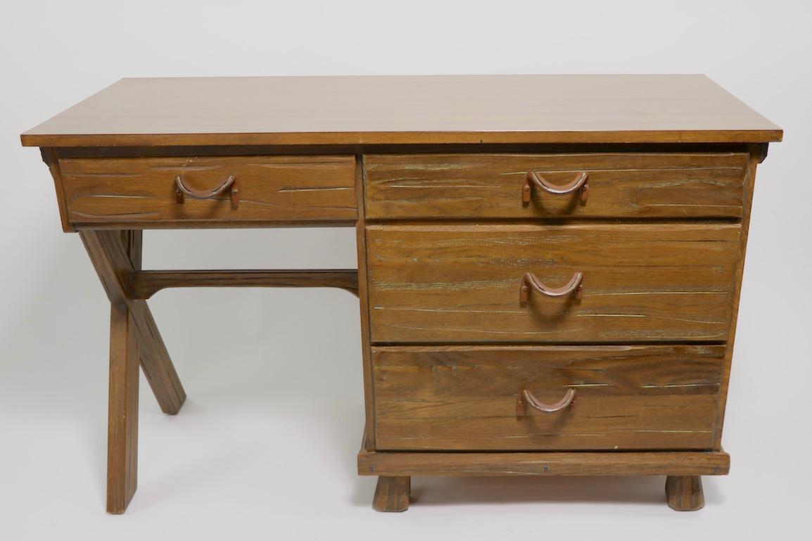ranch oak desk