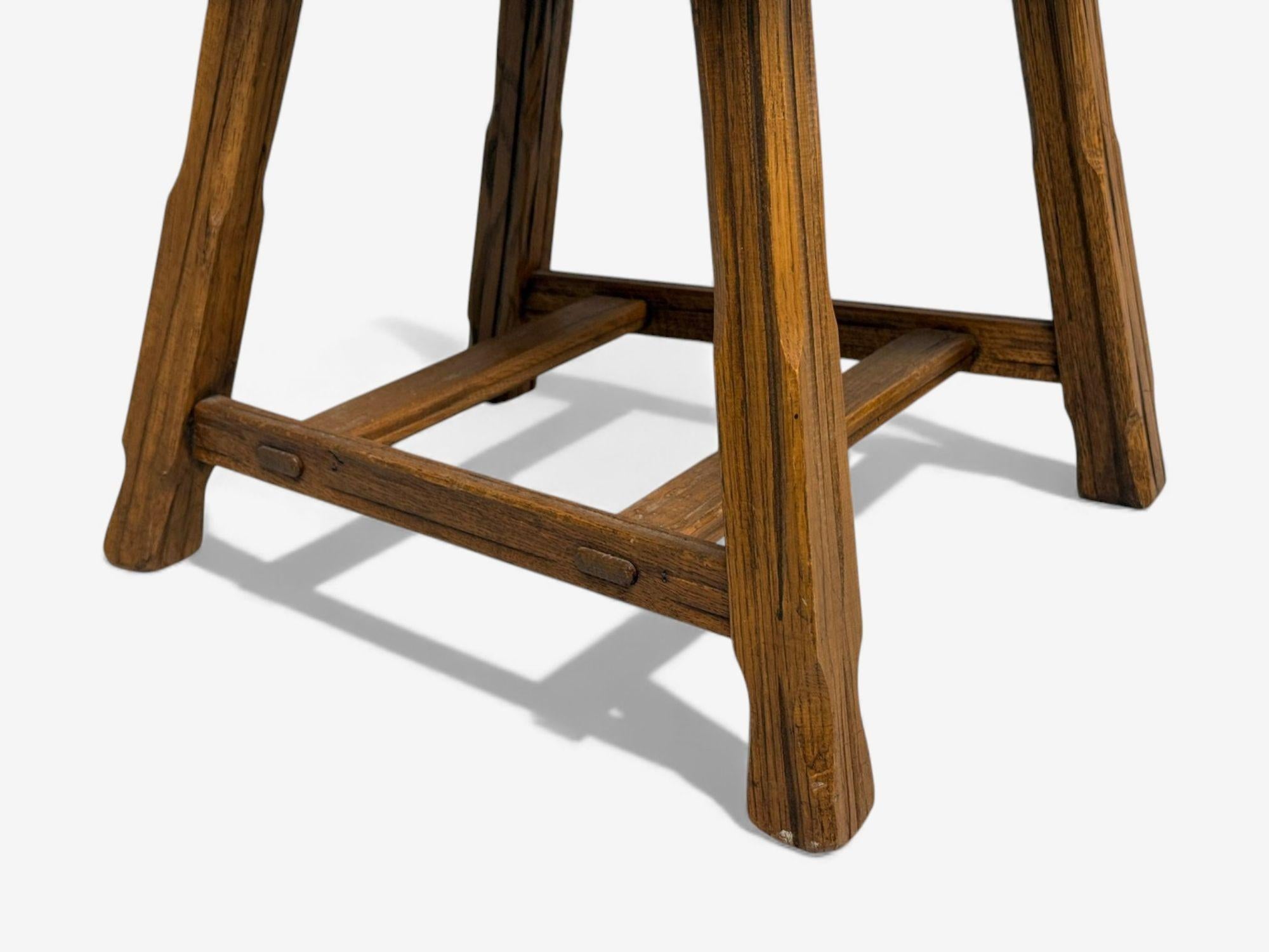 A. Brandt Ranch Oak, Oak, Scrivania e sedia, USA, anni '50 in vendita 7