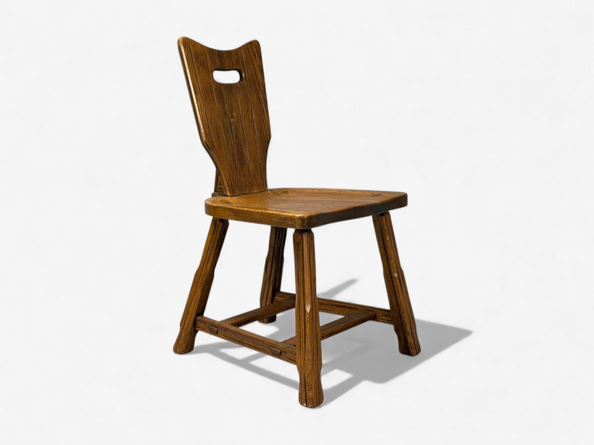 A. Brandt Ranch Oak, Oak, Scrivania e sedia, USA, anni '50 in vendita 1