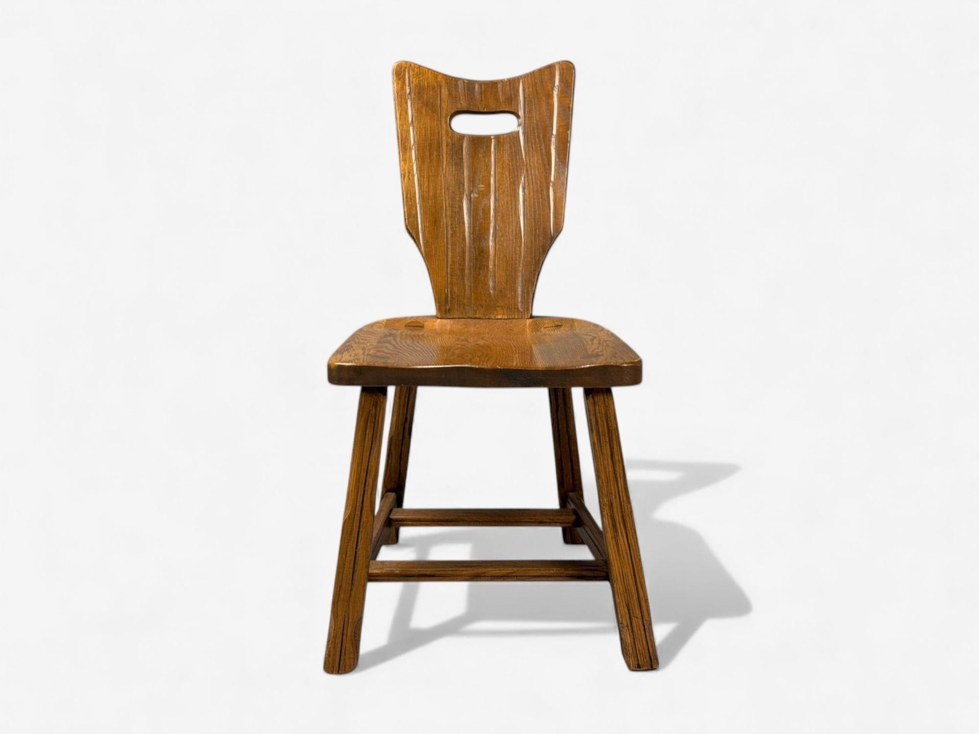 A. Brandt Ranch Oak, Oak, Scrivania e sedia, USA, anni '50 in vendita 2