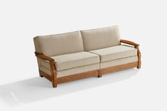 A. Brandt Ranch Oak, Sofa Fabric, Oak, USA, 1950s