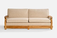 A. Brandt Ranch Oak, Sofa Fabric, Oak, USA, 1950s