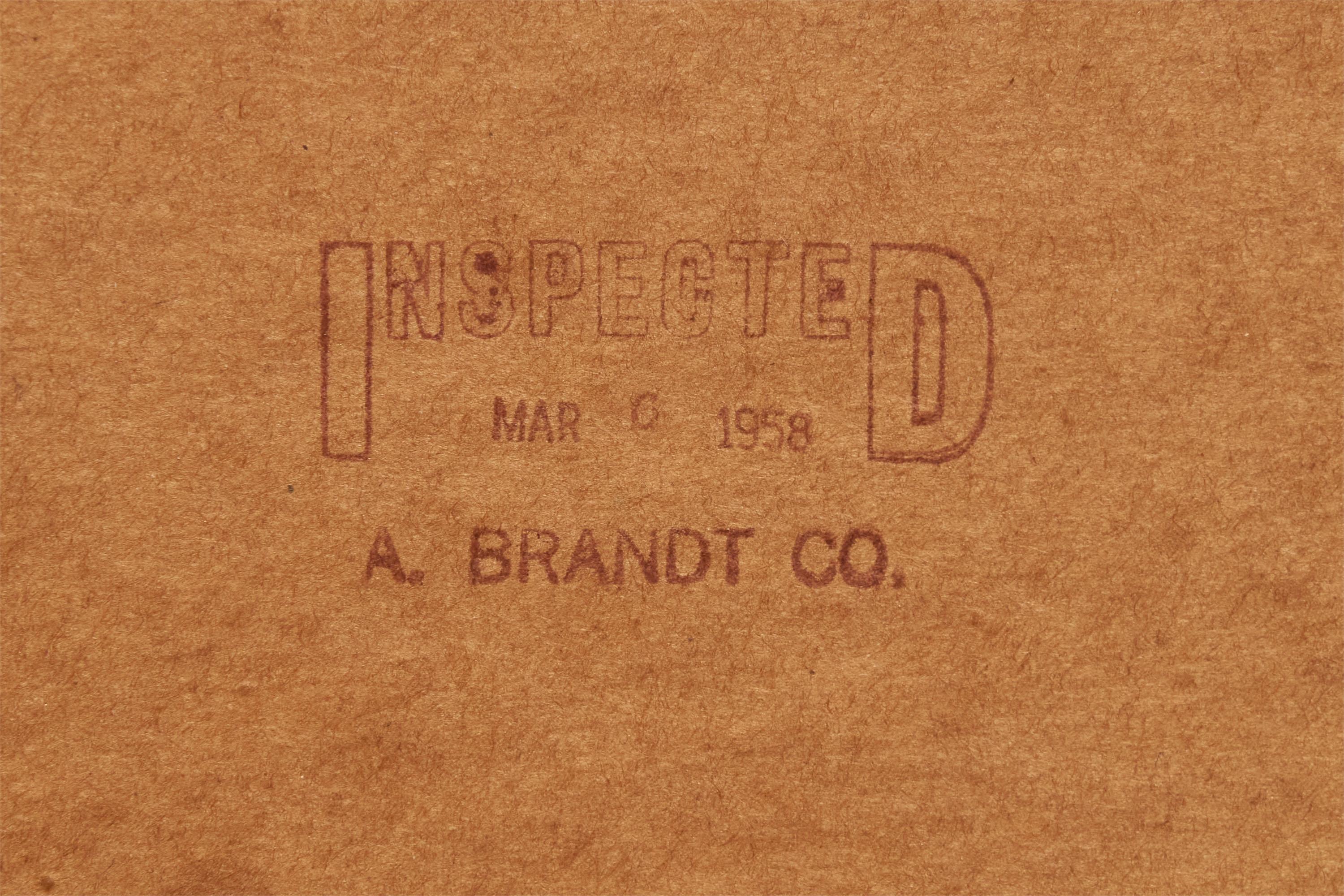 A. Brandt Ranch Oak, Wall Mirror, Oak, USA, 1958 For Sale 3