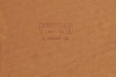 A. Brandt Ranch Oak, Wall Mirror, Oak, USA, 1958