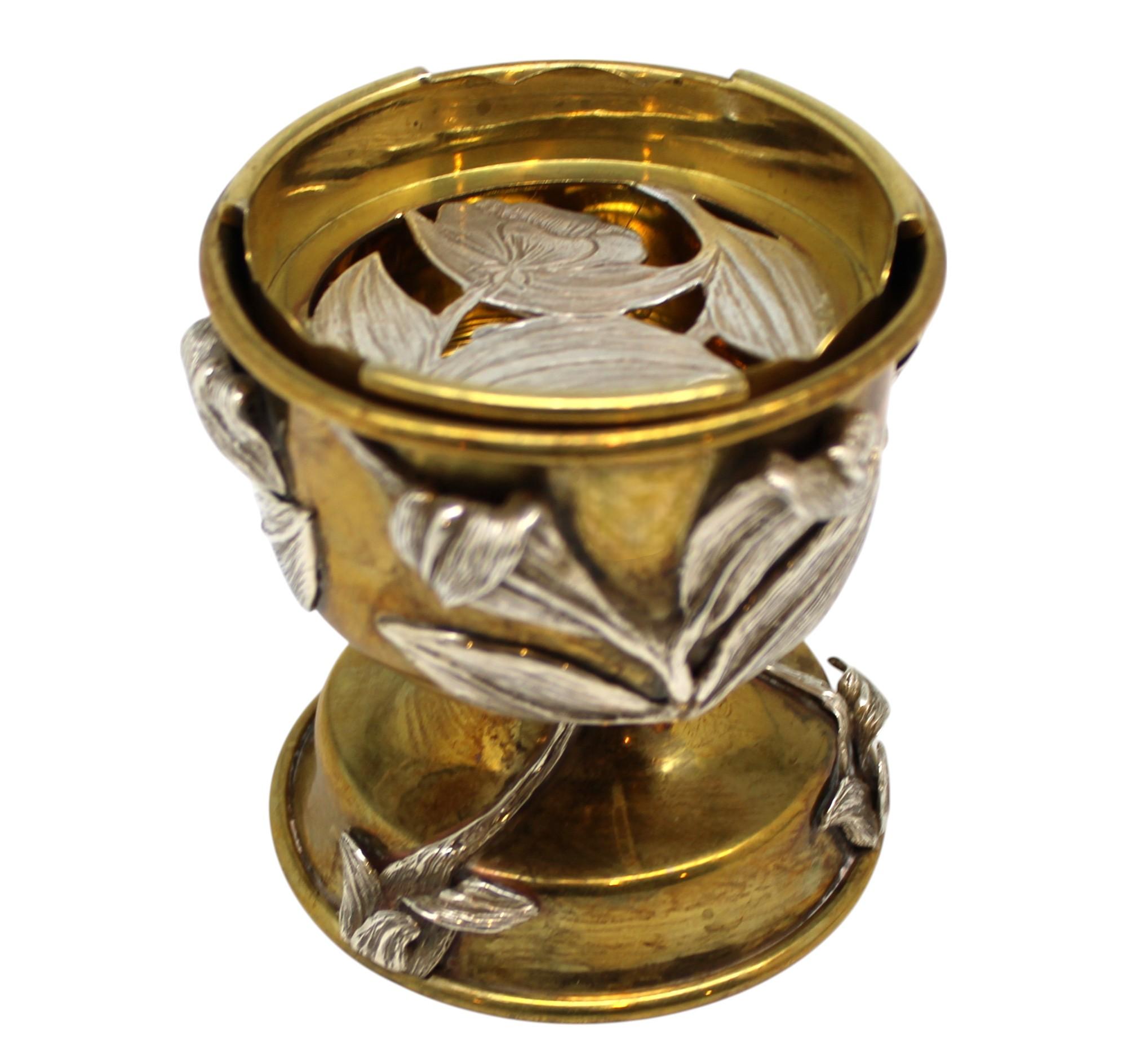 Compendio de criptojudaica de latón y plata de Dudik Swed, Jerusalén 1986 en venta 11