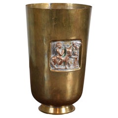 A Brass Beaker by Magrit Tevan