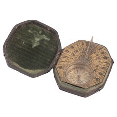 A Brass Butterfield Paris Dial French Circa 1780