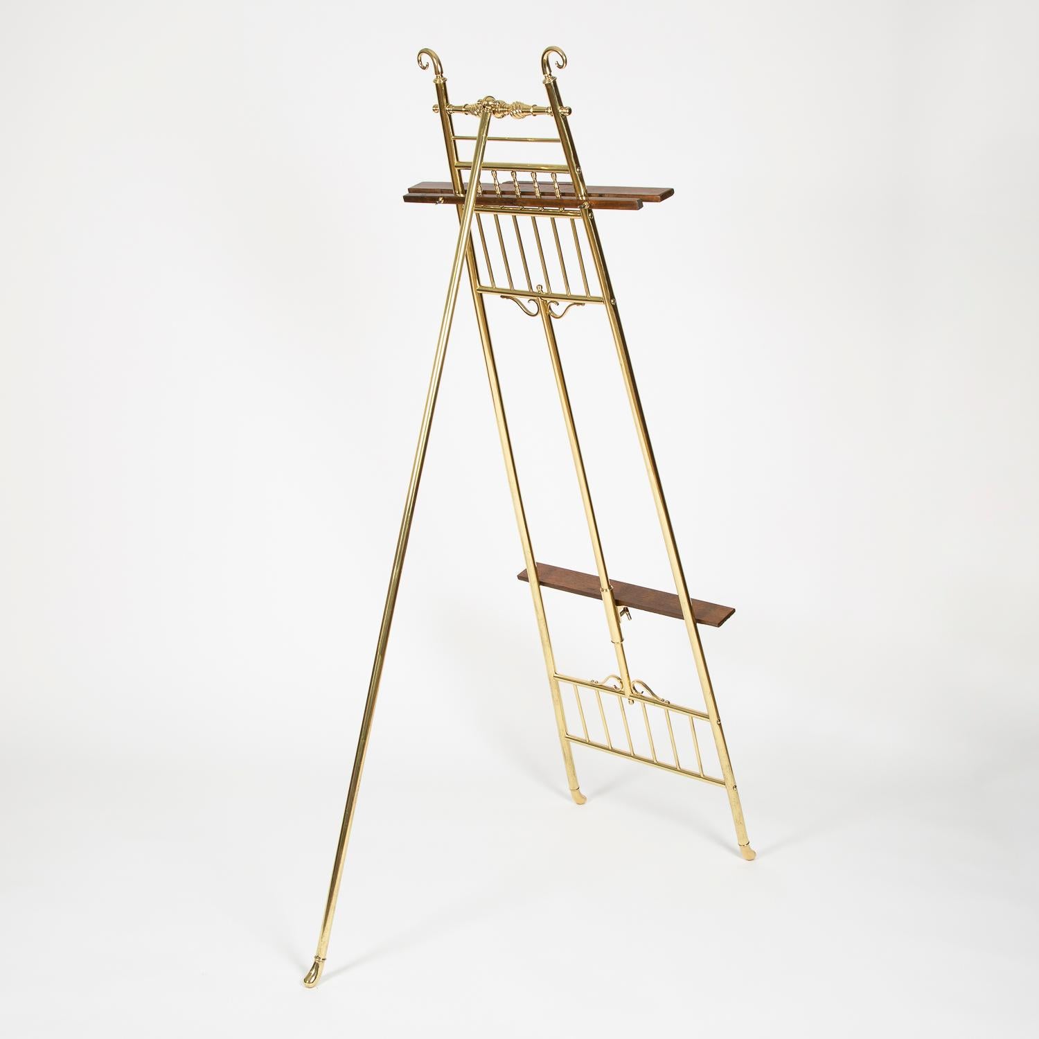 brass easel stand