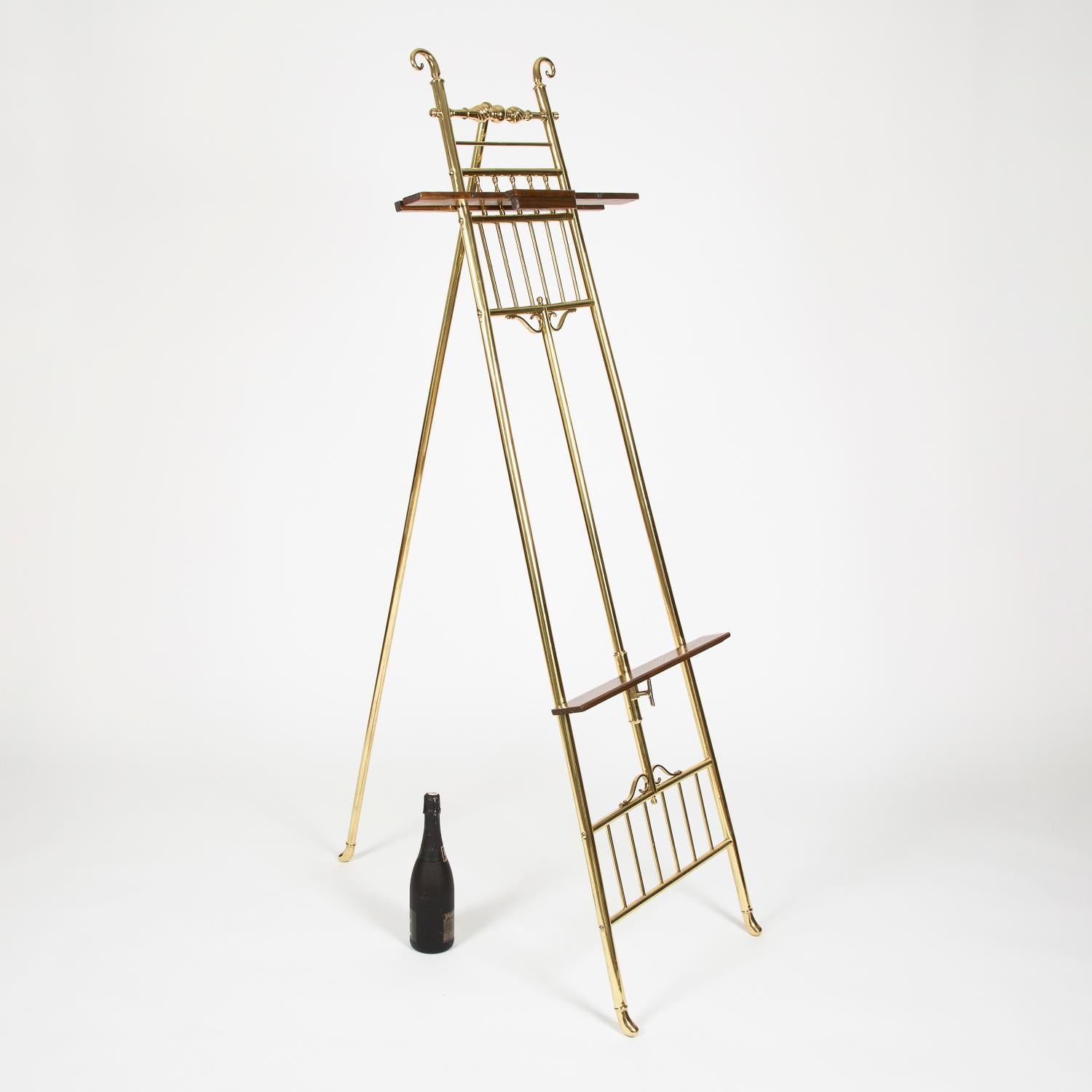 brass easels