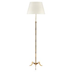 Lampadaire en laiton d'après la Maison Jansen