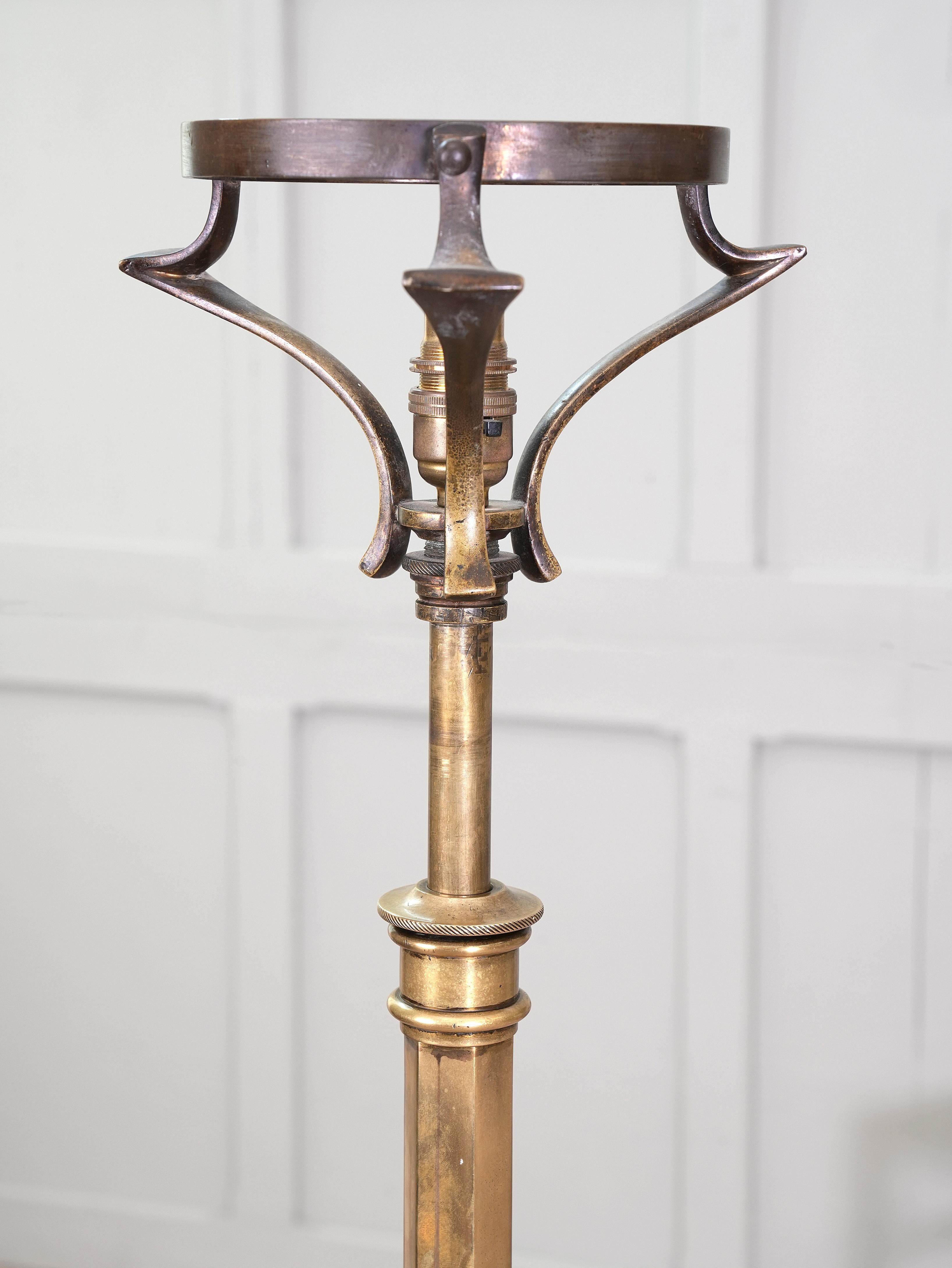 Brass Floor Lamp by Faraday 1