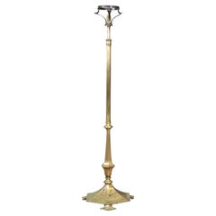 Antique Brass Floor Lamp by Faraday