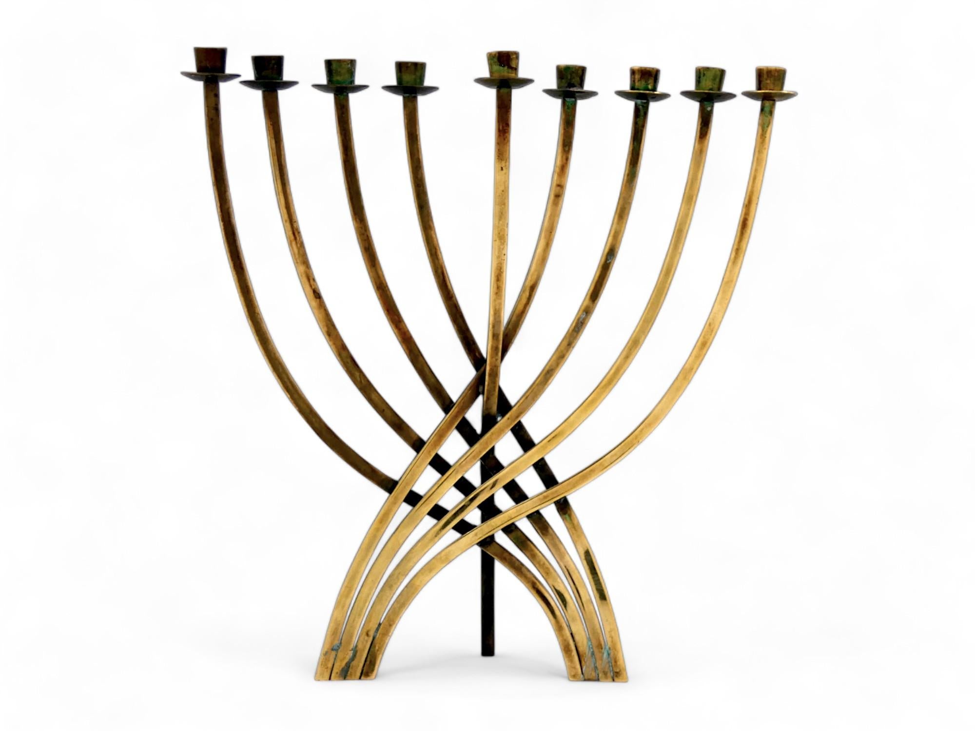 Menorah de Ludwig Wolpert Bon état - En vente à New York, NY