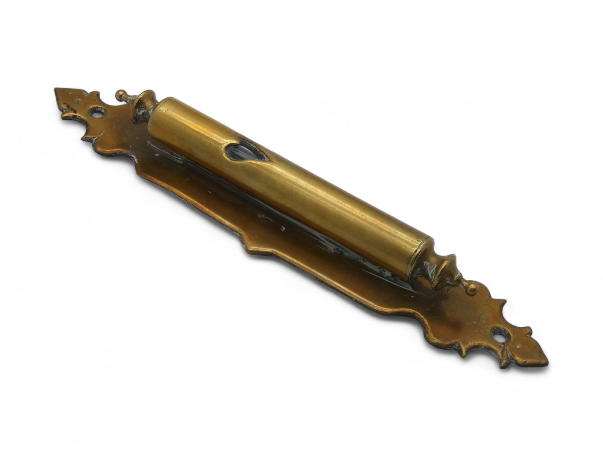 Indian A Brass Mezuzah Case, India Early 20th Century For Sale