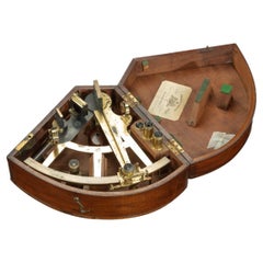 Brass Sextant by William Dolland