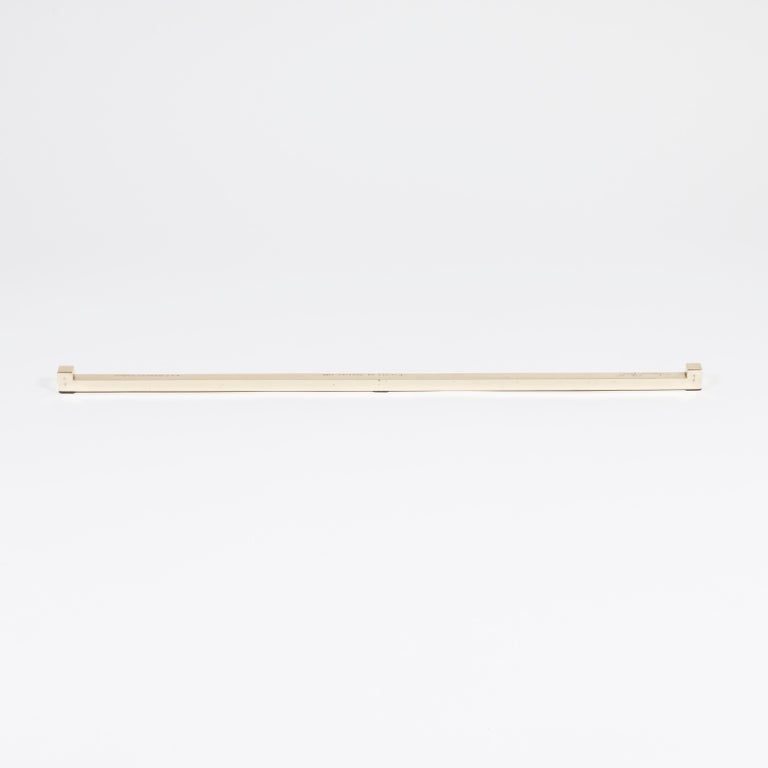 Brass Standard Imperial Yard for the County of Norfolk Dated 1888 For