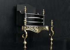 Brass & Steel Fire Grate