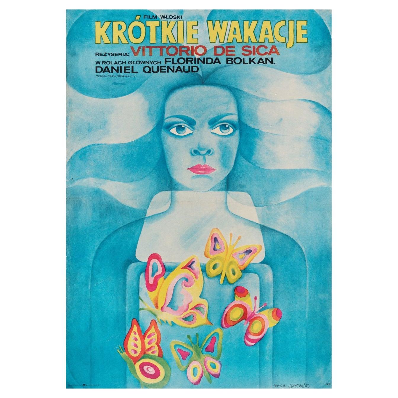 A Brief Vacation 1973 Polish A1 Film Poster For Sale