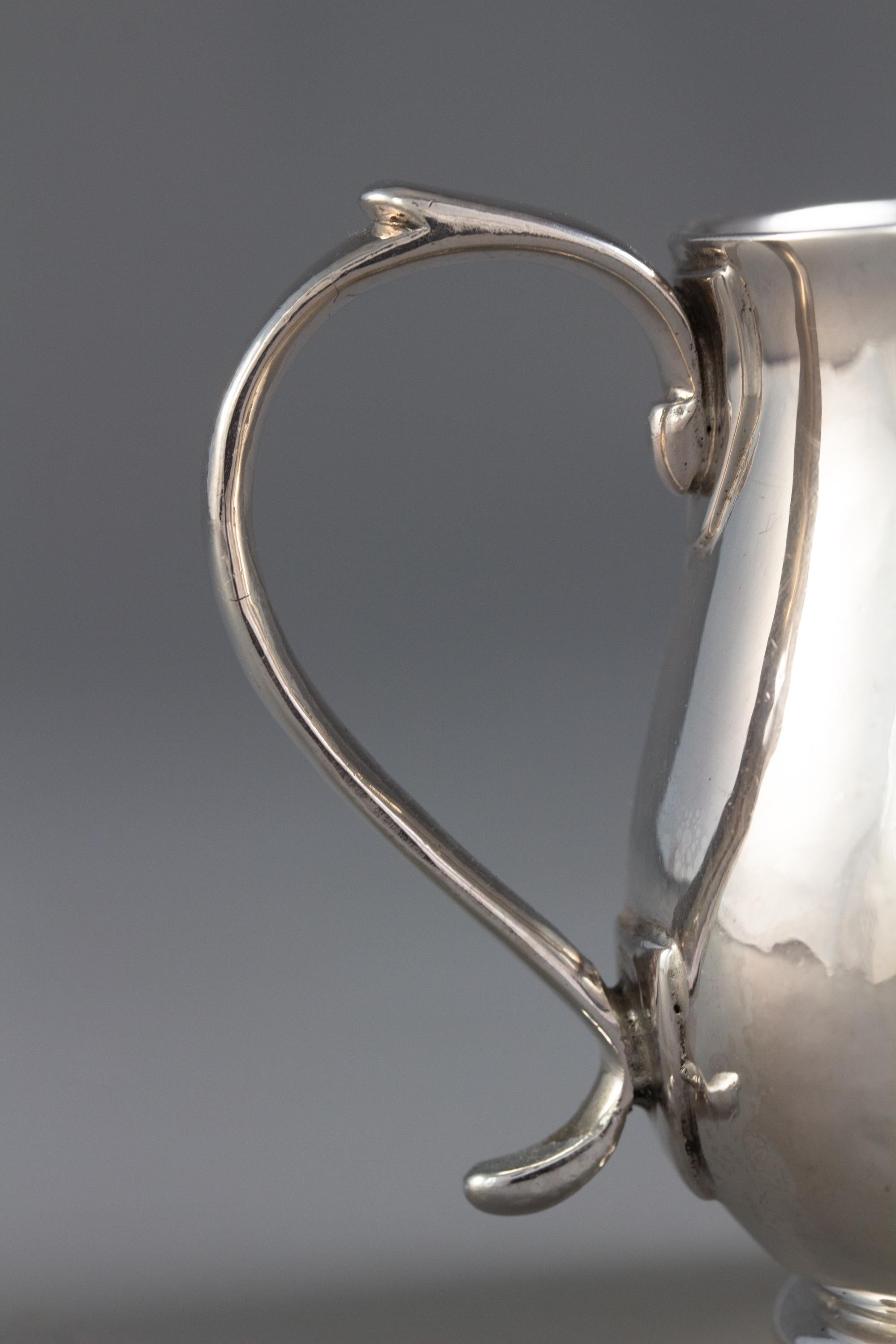 Early 18th Century Britannia Silver George I Sparrow Beak Cream Jug, London, 1718