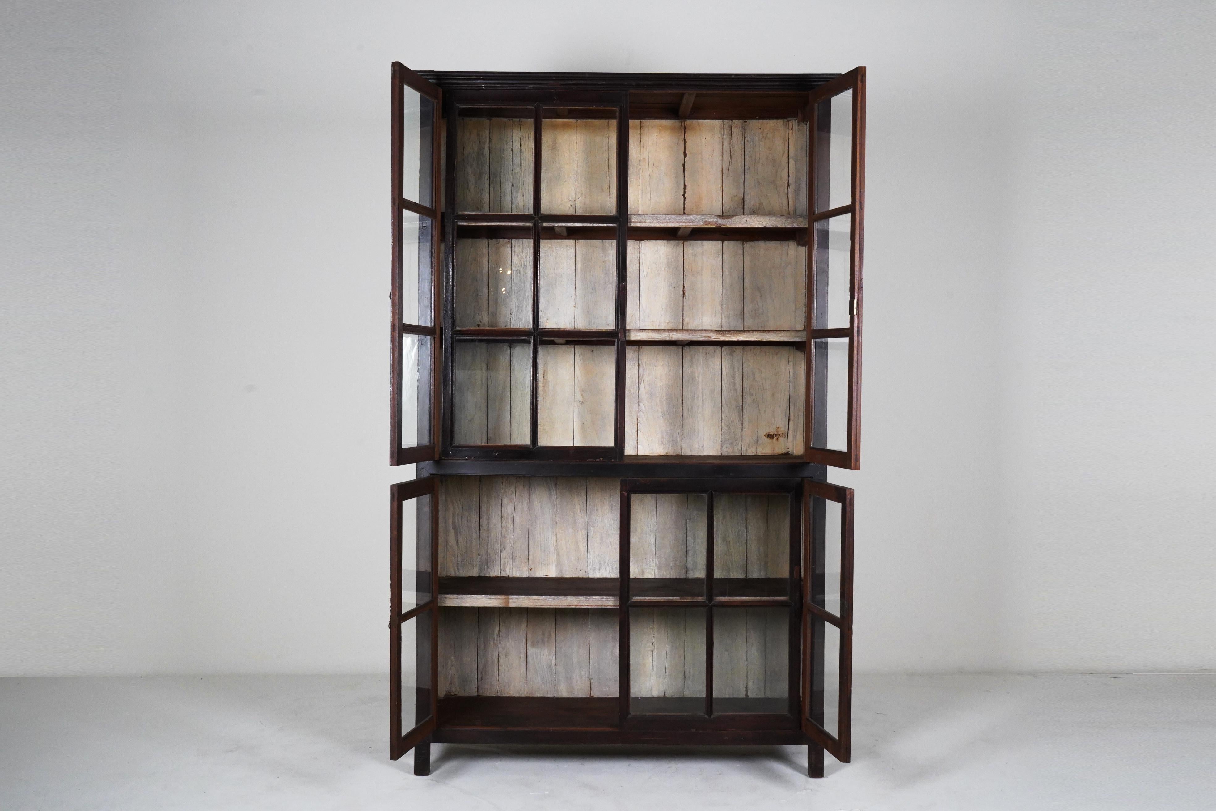20th Century A British Colonial Bookcase