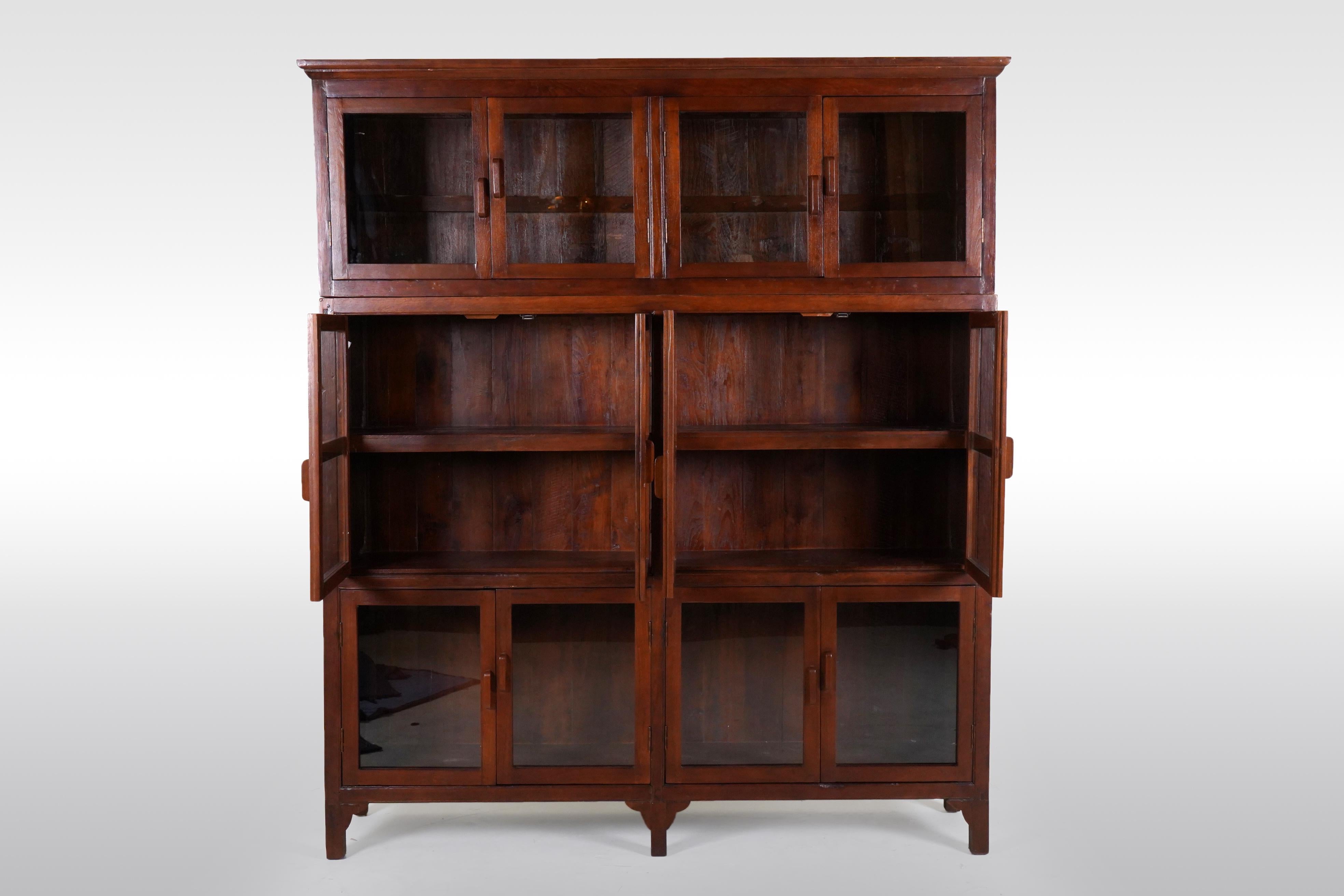A British Colonial Teak Wood Bookcase 2