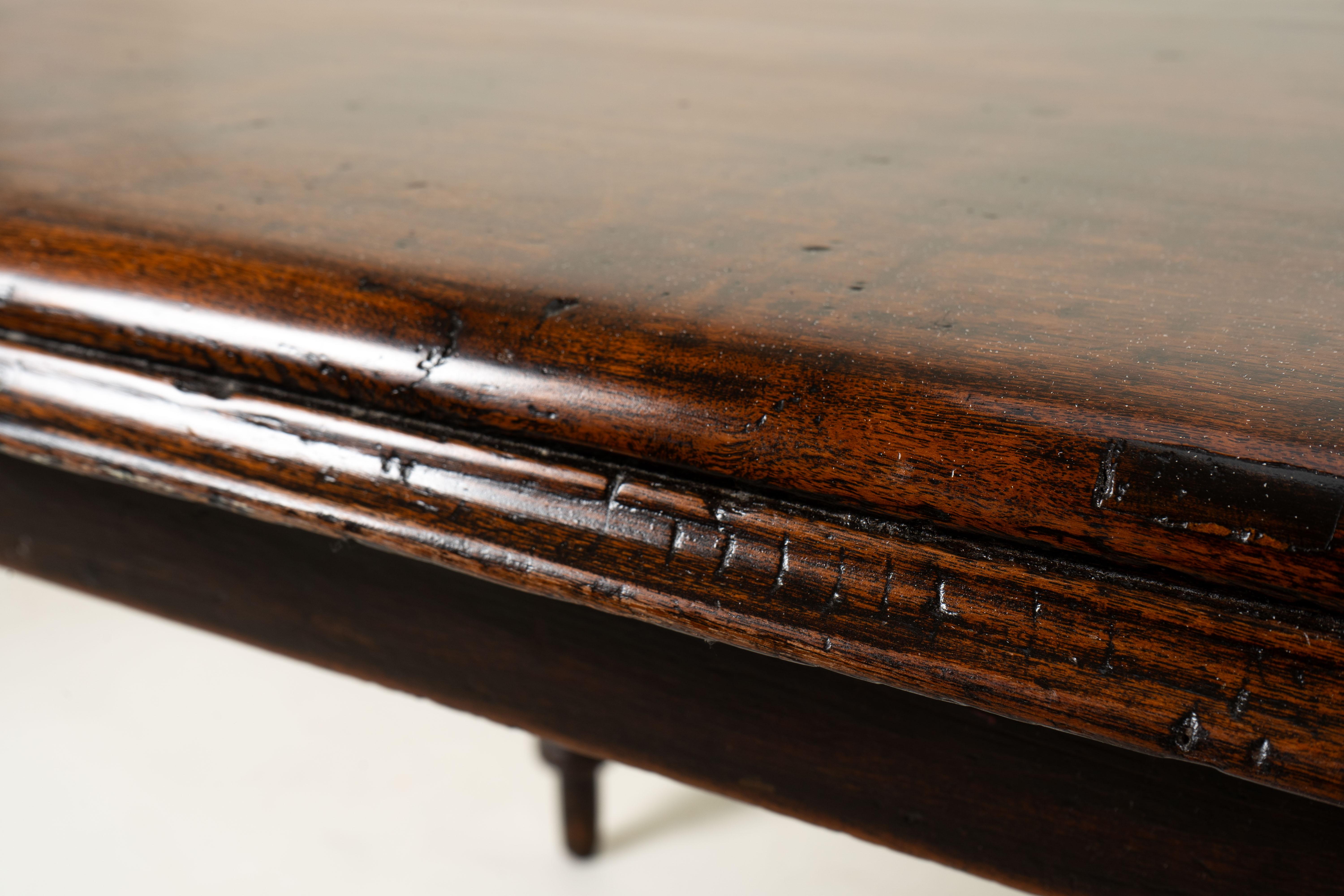 A British Colonial Teakwood Dining Table 5