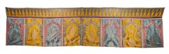 Brocaded Silk Tent Hanging 'Haiti', Moroccan, North African, L 19th / E 20th C