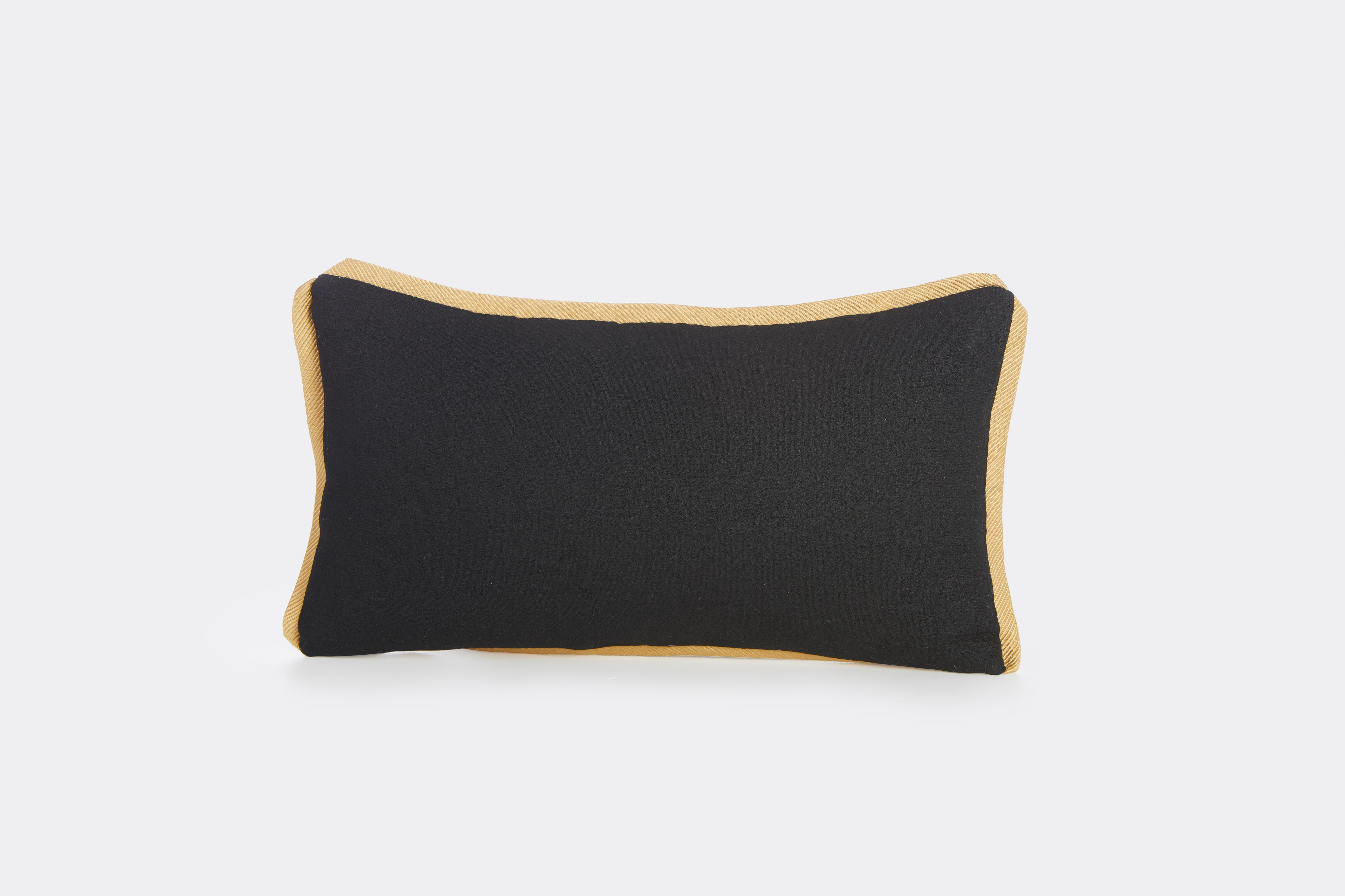 Contemporary Brocaded Silk with Metallic Thread Dries Van Noten Fabric Cushion For Sale