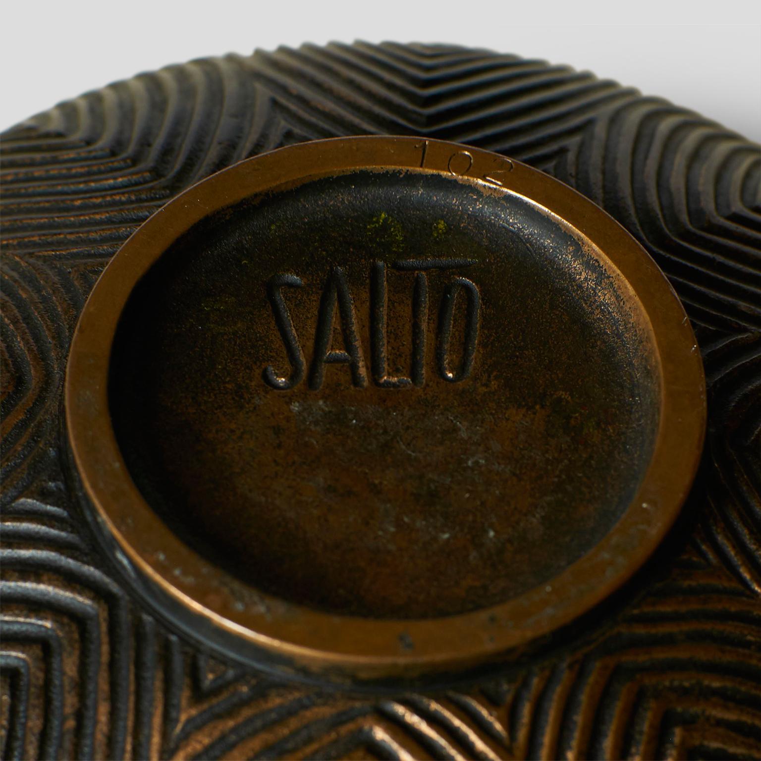 Danish Bronze Bowl by Axel Salto for Royal Copenhagen