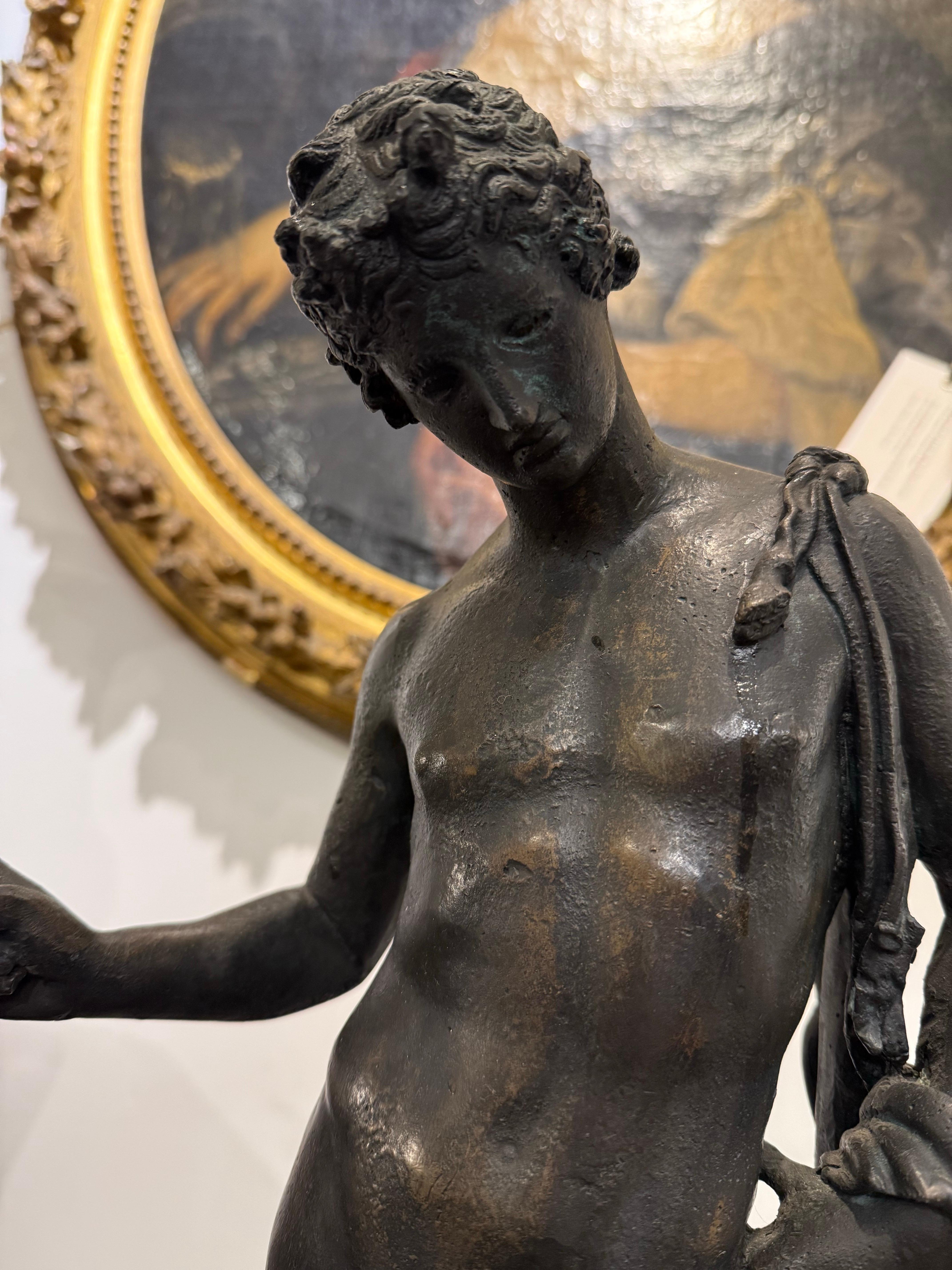 Bronzefigur eines römischen 